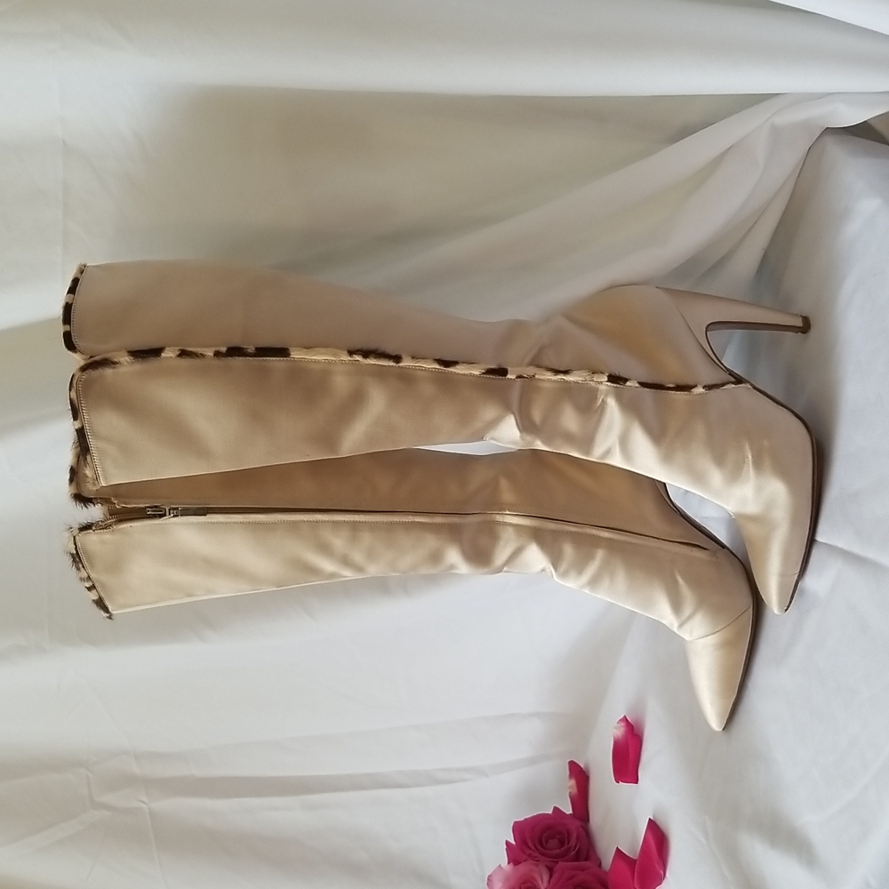 Sergio Rossi Satin boots